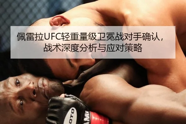 佩雷拉UFC轻重量级卫冕战对手确认，战术深度分析与应对策略